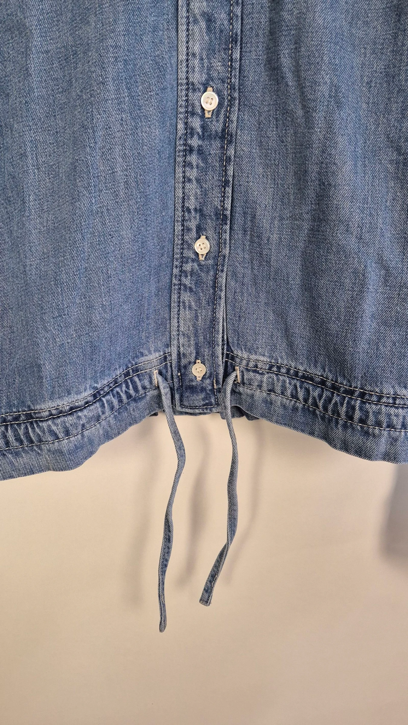 Blusa de denim azul para mujer Arket talla XS – photo 4